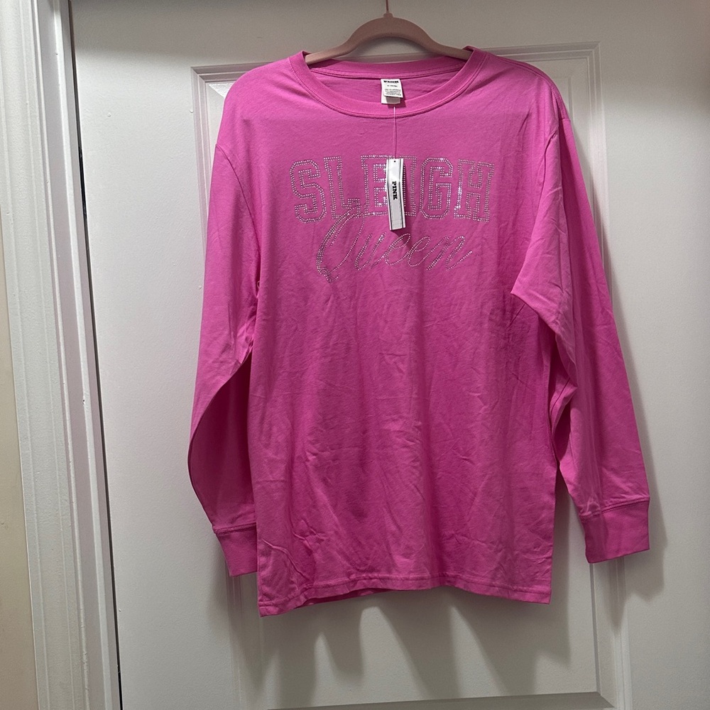 PINK Victoria's Secret bling tee NWT